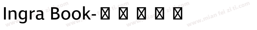 Ingra Book字体转换
